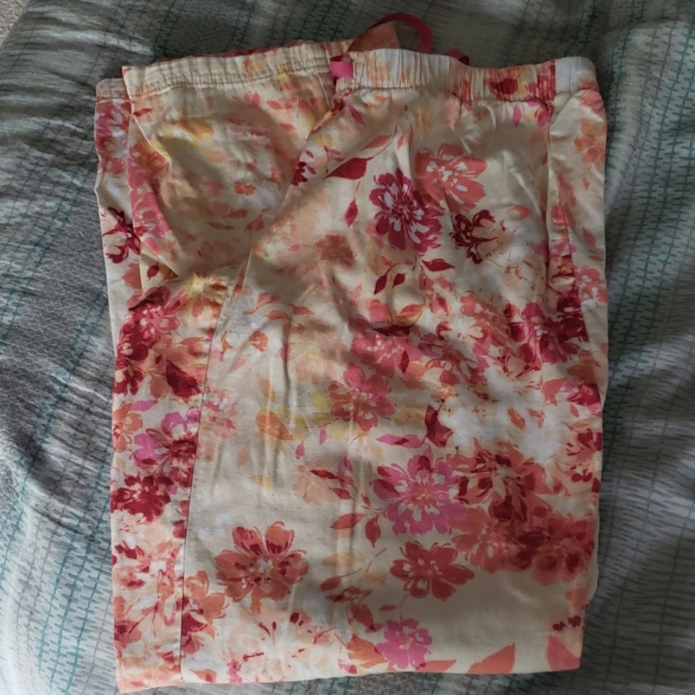 Soft, floral PJ bottoms